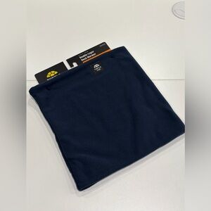 Turtle Fur Adult Micro Fur Fleece Double Layer Neck Warmer UPF 50+ Navy NWT